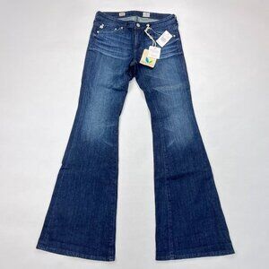 AG Adriano Goldschmied‎ Bella Petite Flare Jeans Women 27 LOW RISE OGN1398